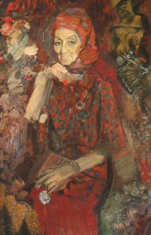 Портрет Марії Капніст. Худ. Віктор Зарецький // https://www.wikiart.org/uk/zaretskiy-viktor-ivanovich/portret-mariyi-kapnist-1974
