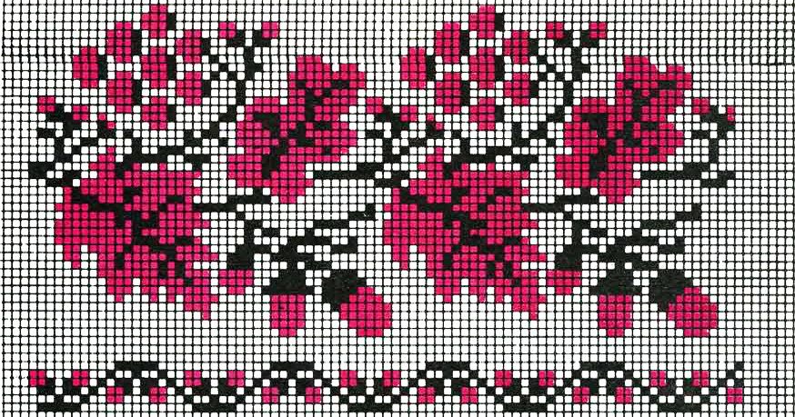 Орнамент з дубовим листям, жолудями і калиною на вишиванці // http://ukurikuk.com.ua/article_det/?id=19
