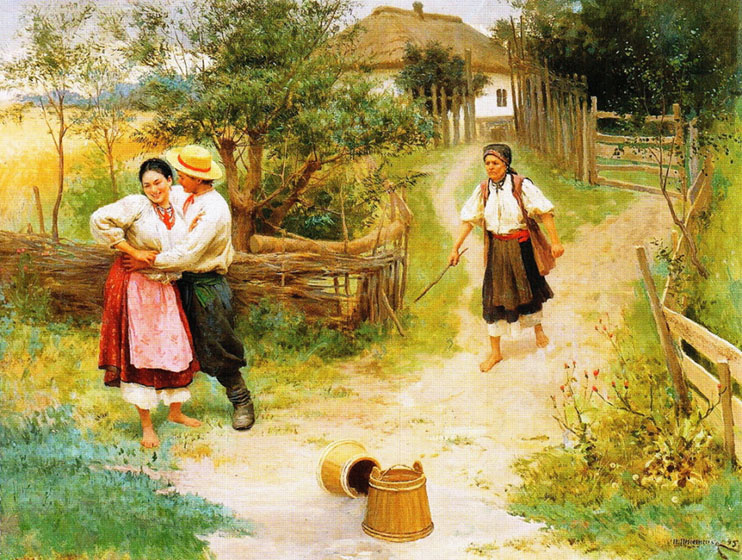 «Не жартуй» // https://www.ukrinform.ua/rubric-culture/2906693-mikola-pimonenko-1-vidtvoruvac-ukraini.html