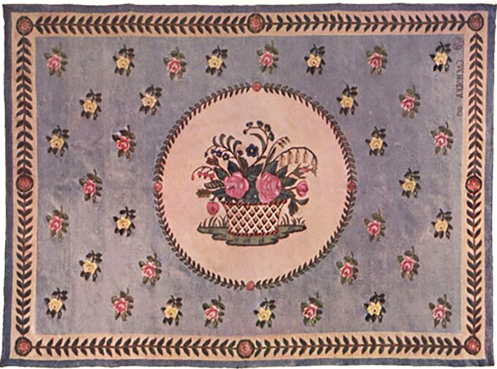 Килим за ескізом В. Кричевського, 1913 // https://www.ukrainer.net/vasyl-krychevskyy/