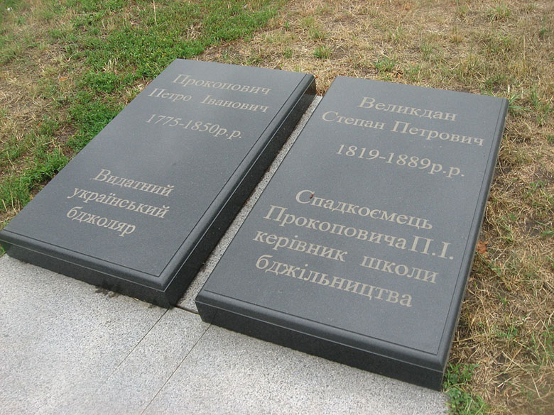 Меморіальна дошка.– https://www.google.com/search?sca=фото+Меморіальна+дошка+біля+села+Пальчики+на+могилі+П.+І.+Прокопович