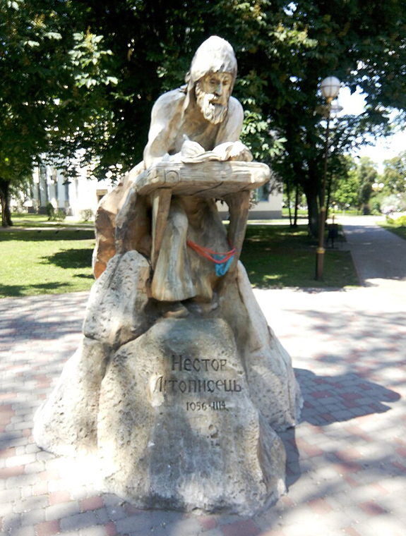 Пам’ятник Нестору Літописцю в Києві // https://www.radiosvoboda.org/a/30934082.html