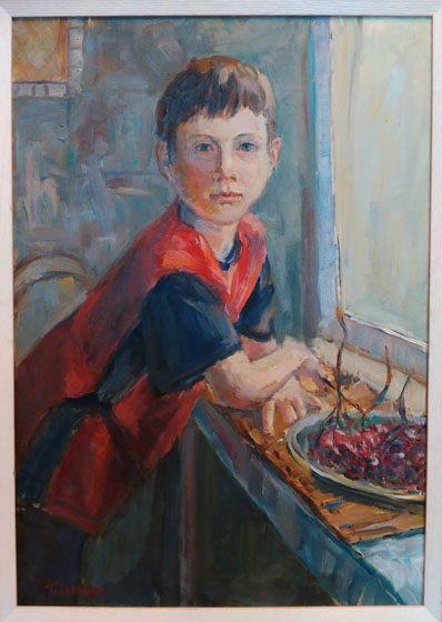 «Мій син», полотно, олія, 2014 «Мій син», полотно, олія, 2014